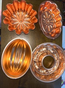 Vintage Coppertone Aluminum Bowls - Picture 1 of 6