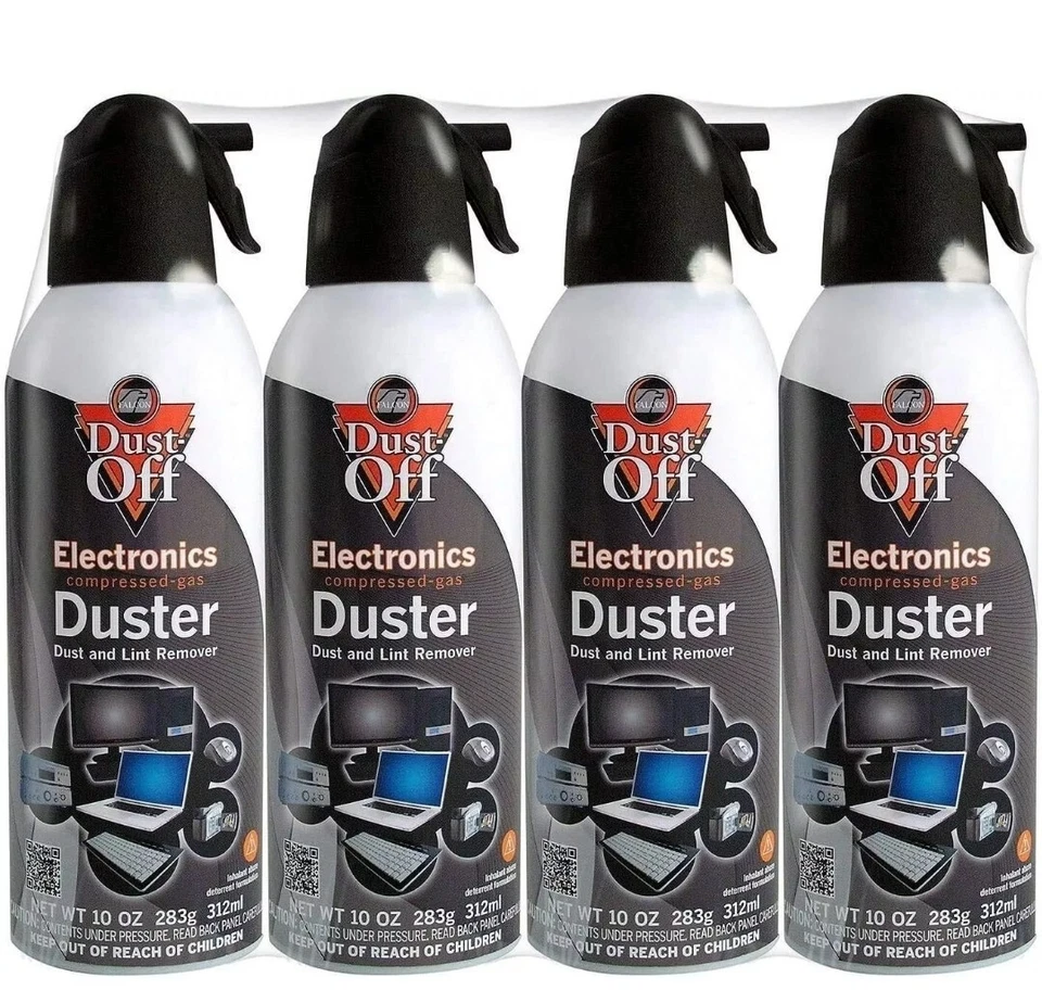 Falcon Dust-Off Electronics Compressed Gas Duster, 10oz - 4 Pack - Image 1 of 1
