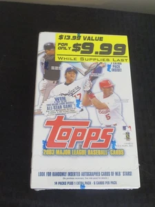 Topps Opening Day 2003 caja sellada de fábrica 15 paquetes - Imagen 1 de 2