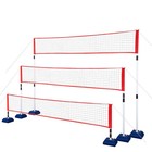 NILS NT0300 3-in-1 Netz für Badminton, Tennis und Volleyball, 300 cm NILS