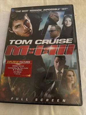 Mission: Impossible III DVD 2006 Full Screen New Movie - Image 1 of 2
