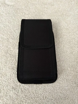 Acckuo - Phone Holster w/Metal Clip - Black - See Pictures For Dimensions - Image 1 of 4