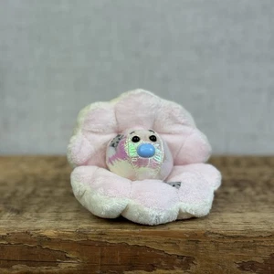 Blue Nose Friends Pandora Muschel - Rosa Muschel irisierende Details selten Mini Plüsch - Bild 1 von 7