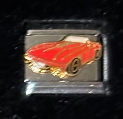 Corvette Venta al por mayor italiano CHARM esmalte enlace 9MM K2023J100 BG7 - K2016-3 Foto 1 de 4