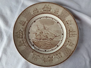 VINTAGE WEDGWOOD PLATE FROM THE AMERICAN SAILING SHIPS COLLECTION (SOMERS) - Picture 1 of 7