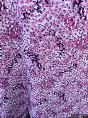 4 Meters Of Sheer Polyester Fabric - Image 1 of 4