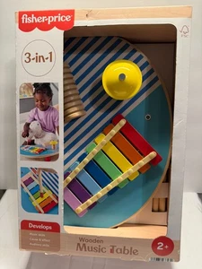 Fisher Price Musiktisch aus Holz - Bild 1 von 4