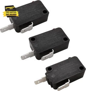 Microwave Oven Door Switch Replacement Part, 16A 125VAC, KW3AT-16 (Downward Comp - Picture 1 of 7