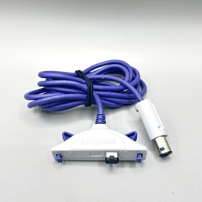 NINTENDO GAMECUBE CAVO 💎 GAMELINK GAME BOY ADVANCE CABLE FUNZIONANTE TESTATO 🎁 - Immagine 1 di 3