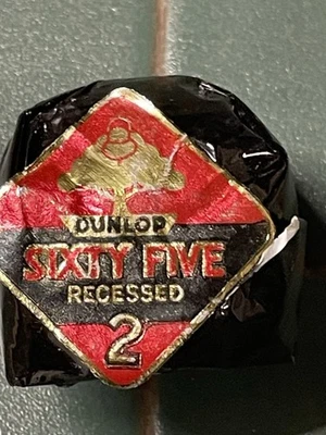 Antique Golf Ball C1920/30s Dunlop Sixty Five Recess Pattern Wrapped Inc Box - Image 1 of 4