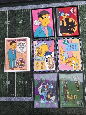 1994 Skybox The Simpsons Series 2 Base Set with extras - Ink, Smell, Wiggle  - Image 1 of 4