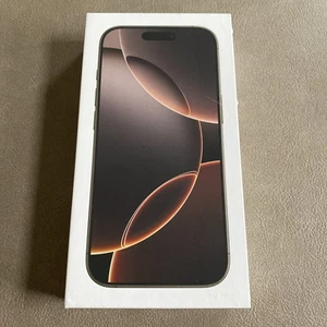 Apple iPhone 16 Pro EMPTY BOX ONLY Desert Titanium - Zdjęcie 1 z 3