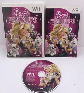 Barbie Groom and Glam Pups Nintendo Wii 2010 Completo Con Manual ¡Envío Rápido! - Imagen 1 de 4