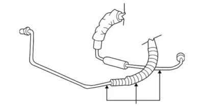 Genuine GM 1997-2003 Pontiac Buick Oldsmobile Grand Prix Pressure Hose 26064183 - Image 1 of 2