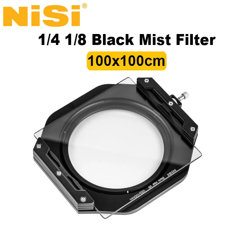 NiSi Black Mist 1/4 1/8 100mm*100mm Filter Kit BlackMist 1/4 1/8 Square Filter  - Image 1 of 4