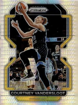 2022 Panini Prizm WNBA #103 Courtney Vandersloot Hyper - Image 1 of 2