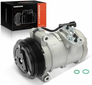 A-PREMIUM A/C Compressor with Clutch & 6-Groove Pulley ACC97484-C, Jeep Wrangle - Picture 1 of 11