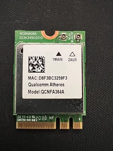[2-PCS]  Atheros QCNFA364A Dual band 2.4GHz & 5GHz  with BT4.1 WiFi Card - Afbeelding 1 van 2