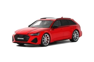 1/18 Audi RS6 MTM Avant C8 SW camioneta modelo rojo coche GT Spirit GT432 - Imagen 1 de 4