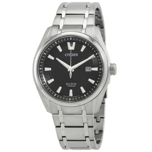 Citizen Eco-Drive Titanium Men's Quartz Watch - AW1248-80E / NEW WITH TAGS - Picture 1 of 10