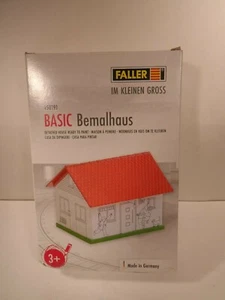 KIT BÁSICO DE CONSTRUCCIÓN DE CASA ESCALA 1:87 FALLER HO Bemalhaus 150191 - Imagen 1 de 6
