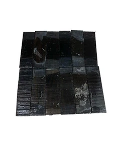 12 Paquet,Ebène Couteau Échelle Poignée Tournant Charpente Vide 5 " x 1-1/2 " X - Picture 1 of 2