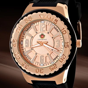 Louis Richard Bullock Mens Watch / MSRP $629.00 (AVAILABLE IN 2 COLORS) - Picture 1 of 3