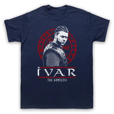 VIKINGS IVAR THE BONELESS NORSE SAGA HISTORY DRAMA TV MENS & WOMENS T-SHIRT - Image 1 of 3