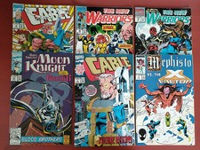 1990s Marvel Comics Bundle - Moon Knight, New Warriors Cable #1 Vintage