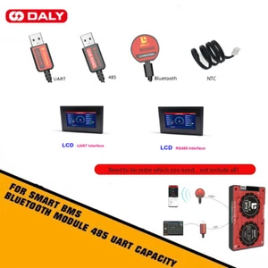 Daly BMS Parts Bluetooth Module/485/UART / Temperature Sensor/ LCD Display lot - Picture 1 of 19