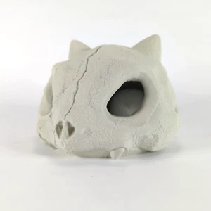 Pokemon Bulbasaur Lifesize 3D Printed Skull Bone Color PLA 5 Inch Tall Hollow - Bild 1 von 7