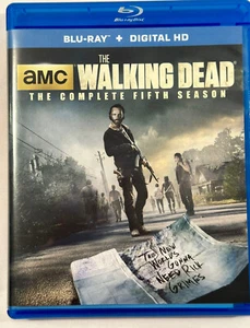 The Walking Dead Blu Ray Complete 5th Season 5 Discs - Imagen 1 de 5