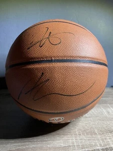 Blake Griffin & Andre Drummond Signed Basketball Dual Pistons JSA Authenticated - Picture 1 of 3