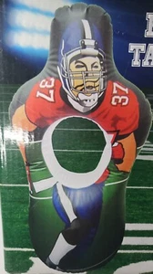 NEW Five Below Inflatable Football Target Toss Stands 44 Inches Tall - Picture 1 of 3
