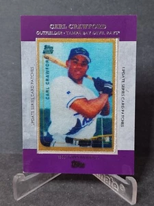 2013 Topps Update Rookie Commemorative Patches #TRCP-9 Carl Crawford - Picture 1 of 2