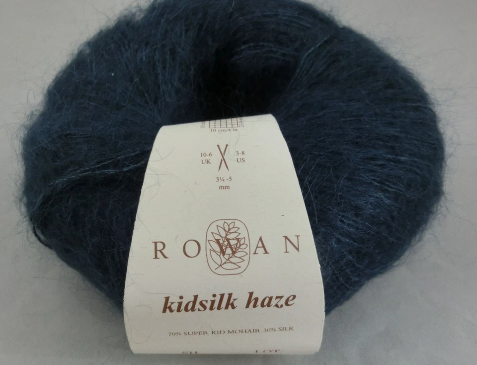 (558 €/kg): 25 g Rowan KIDSILK HAZE, Farbe Sh 632 petrol Lot 727 #3673 - Bild 1 von 1