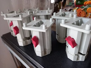 7 x Sockelfüße Küche Küchenschrank höhenverstellbar um ca. 1,5cm - Bild 1 von 4