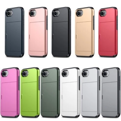 Heavy Duty Wallet Case for Phone with Concealed Card Holder & Shockproof Design - Image 1 of 4