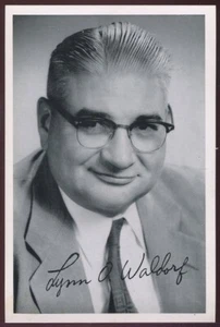1956 San Francisco 49ers Teamausgabe Pappy Waldorf NM College Hall of Fame - Bild 1 von 2