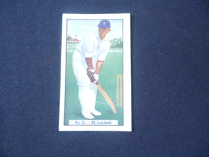 Allen's Irish Moss JUBES England 1938 Vintage Cricket Card M. Leyland - Picture 1 of 2