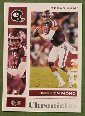 2021 Panini Chronicles Draft Picks - Base Chronicles #20 Kellen Mond (RC) - Image 1 of 2