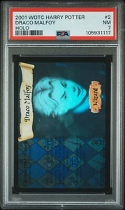 Harry Potter TCG Draco Malfoy Holo PSA 7 - Bild 1 von 2