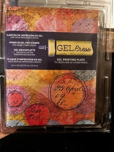 Piastra di stampa monostampa Gel Press - Piastra gel 8” x 10” - Forniture per stampa - - Foto 1 di 1