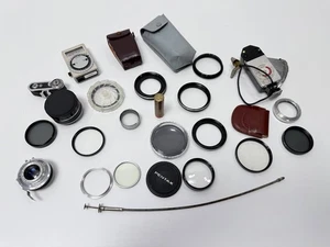 Vintage Camera Filters Meters Adapters Lot Kodak Pentax Sekonic Assorted Parts - Picture 1 of 6