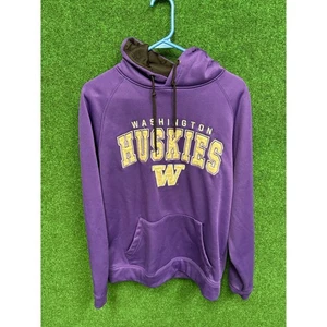 Nike University Washington Purple & Black Hoodie Sweatshirt Unisex SZ M Unisex - Picture 1 of 6