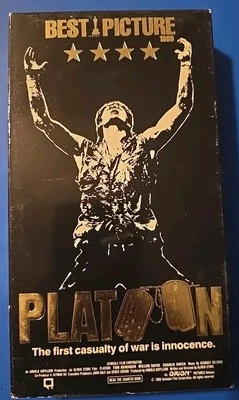 Platoon 1986 VHS Charlie Sheen Pre Owned  - Image 1 of 3