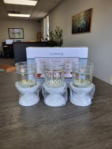 True Living Essentials 6 Piece Votive Candle Holder Set "Dream" "Hope" "Inspire" - Picture 1 of 24
