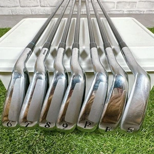 Mizuno JPX E600 Forged Iron Set 7pcs 6-Pw,Fw,Sw Flex R Regular Original Carbon - Picture 1 of 9