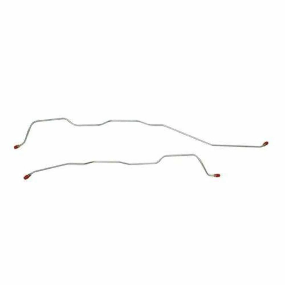 1965-69 Chevrolet Bel Air Rear Axle Brake Lines Standard Brakes-BRA6501SS - Image 1 of 1