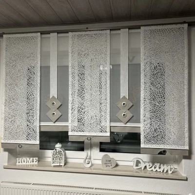 Schiebevorhang/Schiebegardine/Flächenvorhang Gardine NEU mit Zubehör, 7-teilig - Bild 1 von 4